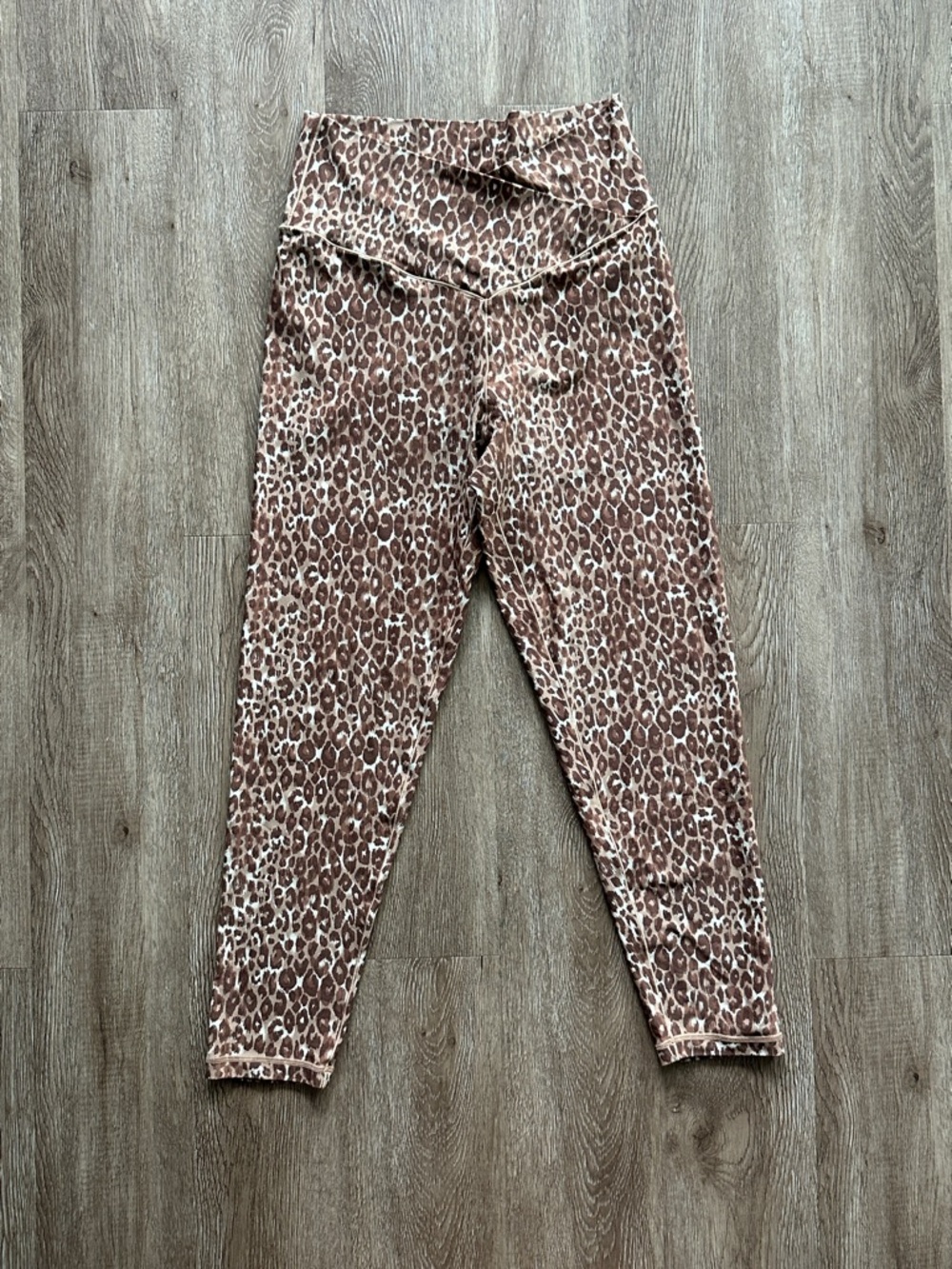 OFFLINE By Aerie Real Me Crossover 7/8 Leggings Leopard XL High Rise